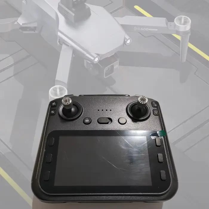 Télécommande avec grand écran couleur LCD pour drone GPS L600 PRO MAX