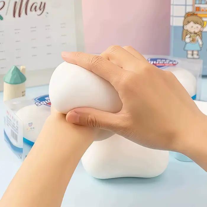 Jouet sensoriel ASMR en forme de savon, texture douce, à remontée lente, anti-stress, anti-anxiété, décompression apaisante