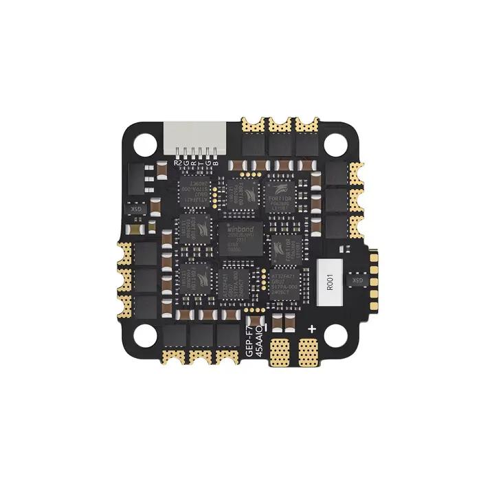 Contrôleur de vol AIO GEPRC TAKER F722 45A 32 bits 2-6S 55A Burst 5Uarts Betaflight OSD pour drone de course FPV Quadcopter