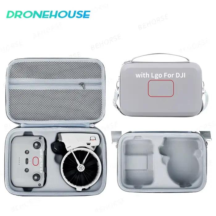 Sac de rangement portable antichoc en PU pour drone DJI Flip et télécommande RC-N3, sac de voyage à bandoulière pour accessoires drone DJI occasions spéciales