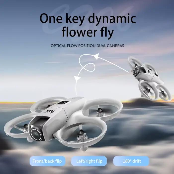 V66 Mini Drone avec caméra 4K HD WiFi FPV