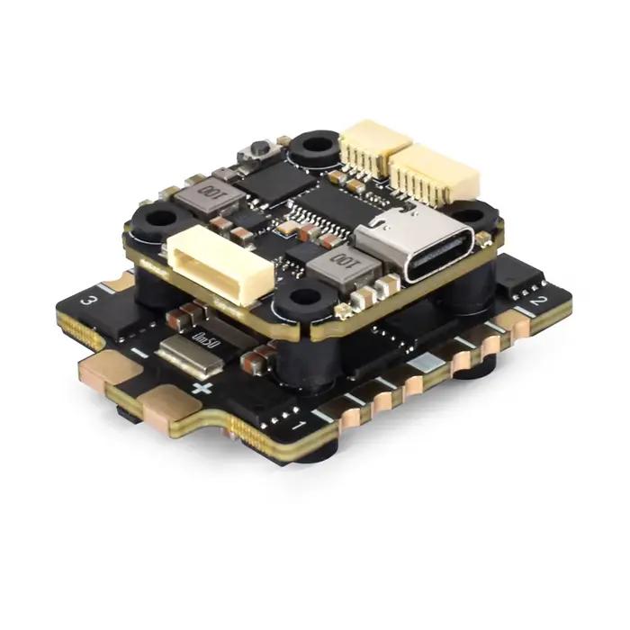 Module de contrôle de vol F722 Mini Flight Stack pour drones de course FPV avec gyroscope et baromètre pour performances aériennes exceptionnelles