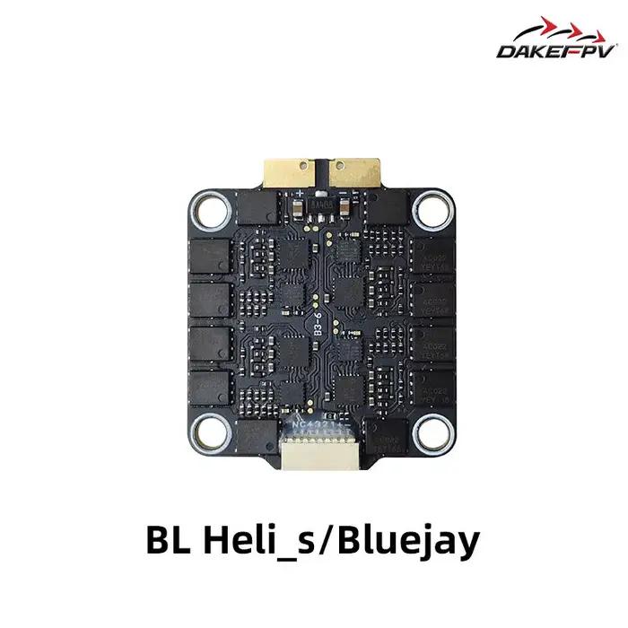 Contrôleur de vitesse électronique (ESC) métallique DAKEFPV BLHeli_S/Bluejay 3-6/3-8S 55A/60A/70A pour drones - Accessoires de drone d'usine