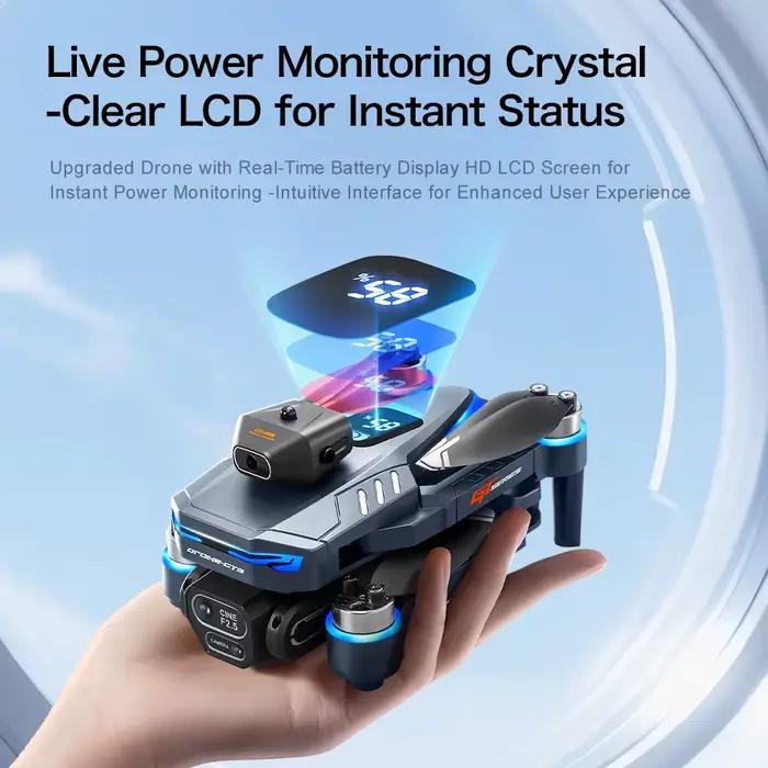 Nouveau Drone GT8 8K professionnel HD double caméra écran à distance 5G WIFI moteur sans brosse évitement d'obstacles pliable quadrirotor jouets