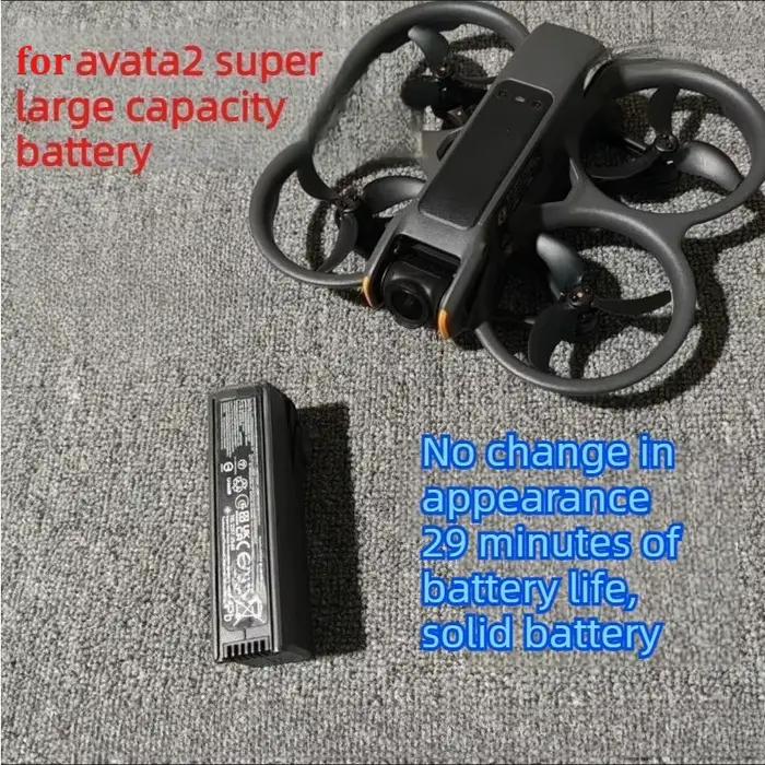 Batterie de vol intelligente à capacité accrue pour DJI Avata2