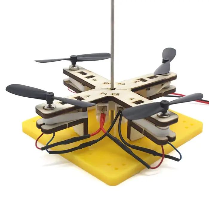 Modèle de drone DIY, jouet scientifique pour enfants