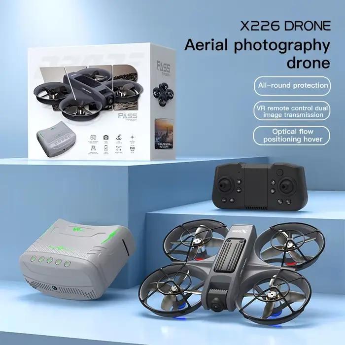 Drone professionnel Lenovo X226/X226VR 8K Hélicoptère télécommandé Quadricoptère avec écran pour photographie aérienne et vidéos 8K pour enfants et adultes