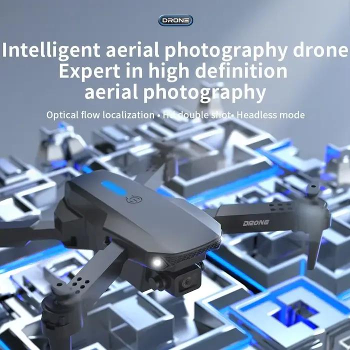 Drone RC professionnel E88 à grand angle avec caméra HD 4K