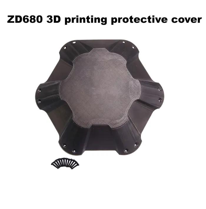 Châssis de drone avec couvercle de protection pour multicoptère RC 4 axes