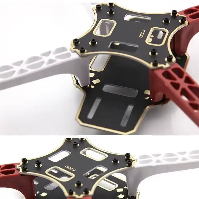 F330 rack avion drone compétition spécifique intégré quadrirotor coulant panneau d'or PCB modèle cadre d'avion