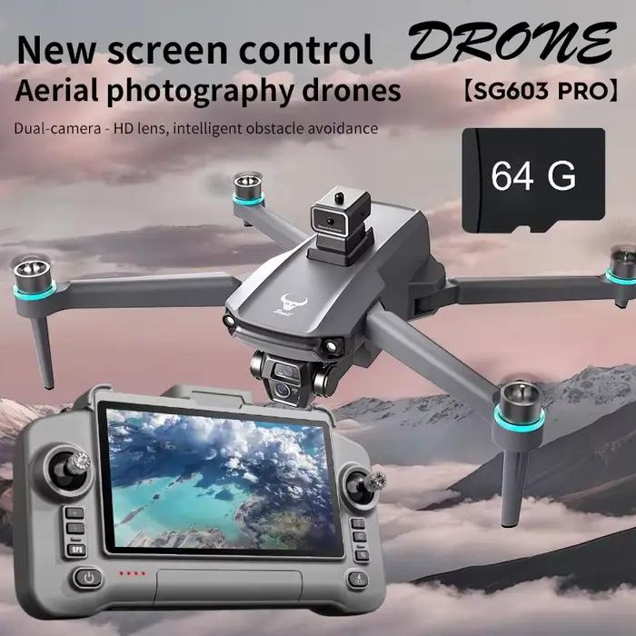 Pro Drone Gps professionnel 8k Hd caméra écran tactile télécommande 5g Wifi retour intelligent sans brosse grand Uav Rc