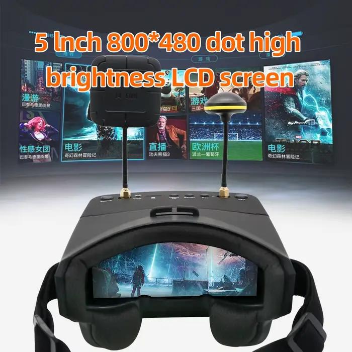 Casque vidéo HD DVR Diversity avec batterie