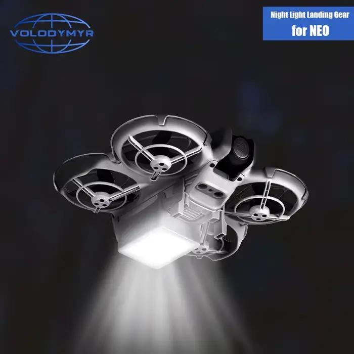 VOLODYMYR LED train d'atterrissage veilleuse de vol pour DJI NEO léger lumineux trépied jambe Rechargeable Drone accessoires