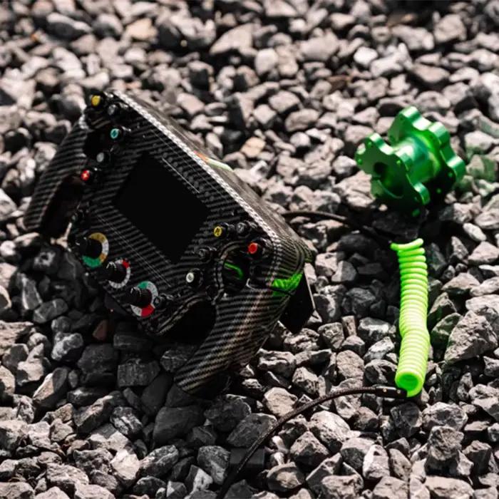 Volant en Fiber de carbone pour Logitech Fanatec Thrustmaster F1