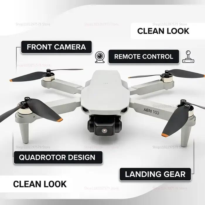 Mini-Drones Aeri100 8k Professionnels Avec CaméRa