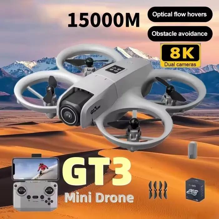 Drone professionnel GPS aérien HD 5G 8K GT3 télécommande photographie double caméra avion HD jouet UAV pour Android IOS nouveauté 2026