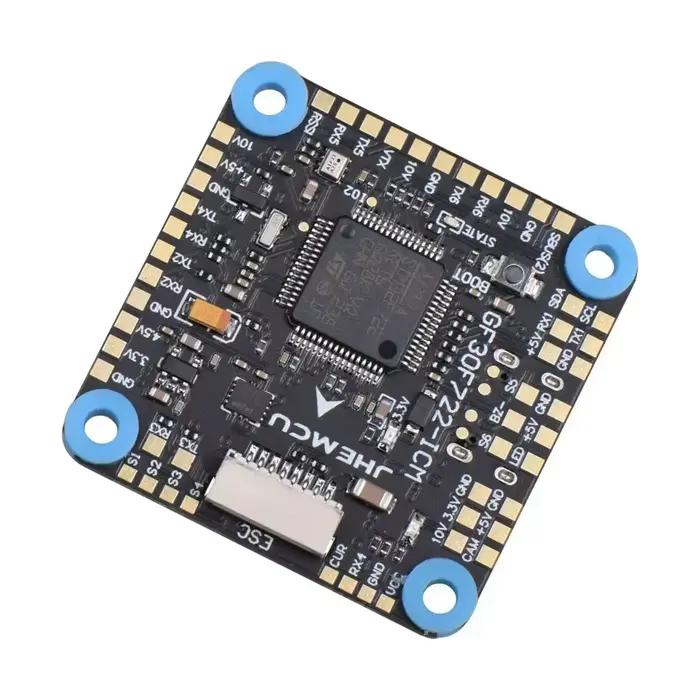 JHEMCU GF30F722 ICM F722 contrôleur de vol avec baromètre OSD 5V 10V double BEC 3 8S 30 5x30 5mm pour Drones FPV Freestyle HD