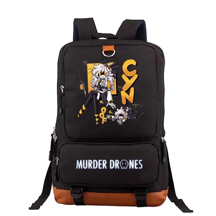 Murder Drones sac à dos haute qualité écoliers sac à dos adolescent voyage sac à dos pour femmes ordinateur portable sac à bandoulière