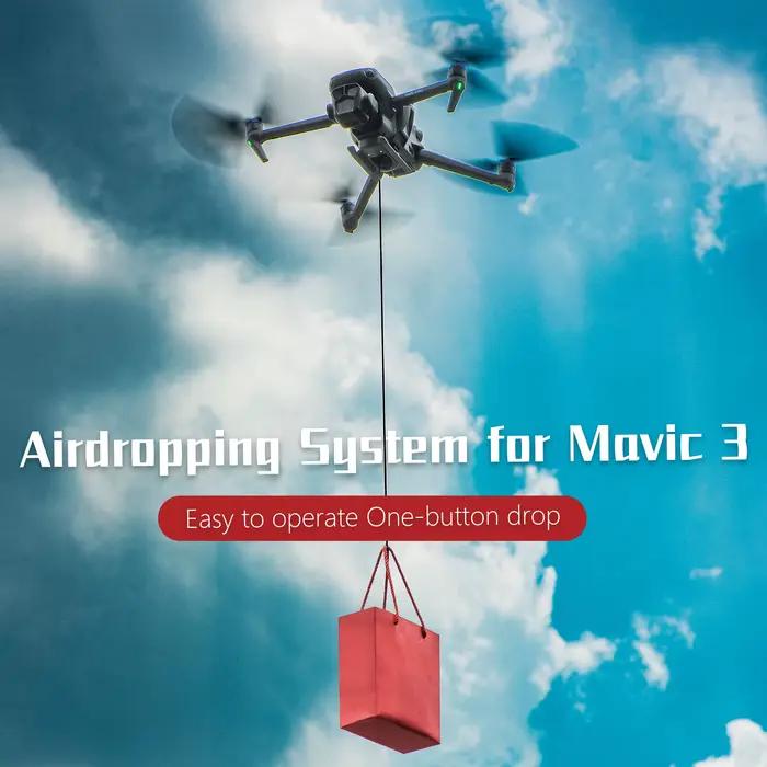Accessoire Airdrop pour Drone DJI Mavic 3 Pro Livraison Charge Utile Générale Compte-Gouttes Air Occasions Spéciales