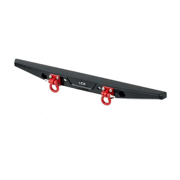 LCX Racing 1/10 RC chenille pare-chocs arrière en aluminium pour Traxxas TRX4 Axial SCX10 II III PRO Gen8 Gen9 mises à niveau pièces accessoires