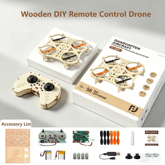 Nouveau drone en bois à assembler soi-même 2026