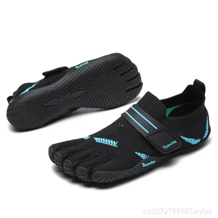 Chaussures à cinq orteils pour hommes et femmes, chaussures de randonnée professionnelles, chaussures de yoga d'intérieur, chaussures de fitness antidérapantes de style pieds nus pour hommes, chaussur