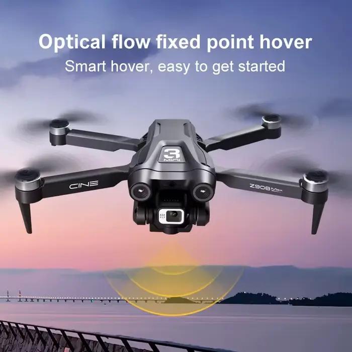Drone Z908 PRO MAX 8K Photographie aérienne professionnelle Caméra double HD 5G WIFI FPV RC Moteur sans balais Quadricoptère pliable