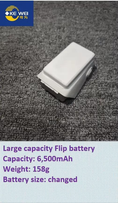 Batterie de remplacement à capacité accrue 5350~6500mAh pour drone DJI Flip