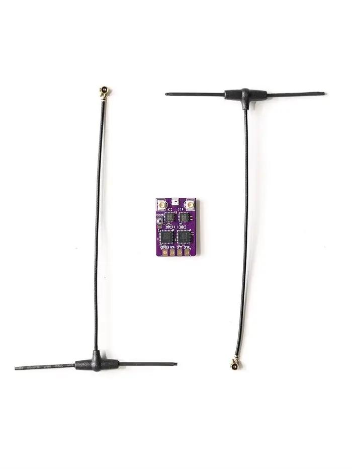 ELRS 2.4G Récepteur de diversité double antenne RX TCXO intégré pour FPV Freestyle Remote RC Racing