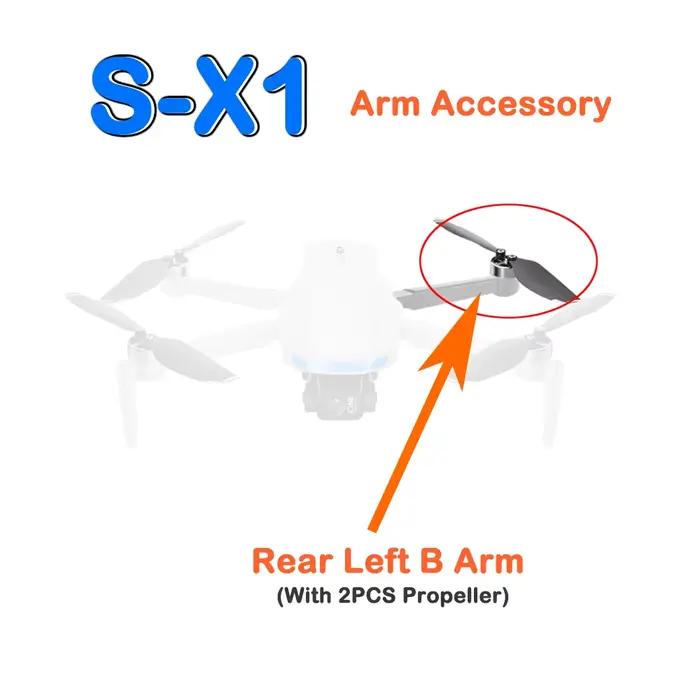 Bras de moteur d'origine pour Drone RC Quadcopter S-X1