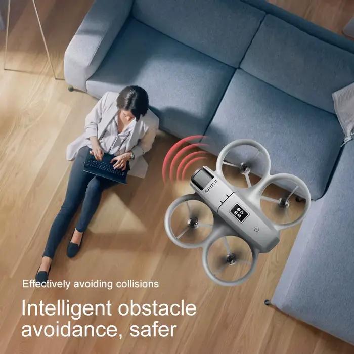 Mini drone D16 8K HD avec double caméra professionnelle 180 °