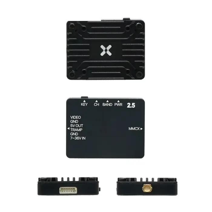 FOXEER Reaper Extreme 5.8G 2.5W 80CH FPV 4.9G ~ 6G VTX 25mW 200mW 500mW 1.5W 2.5WAdjustable 2-8S 20X20mm pour modèle RC