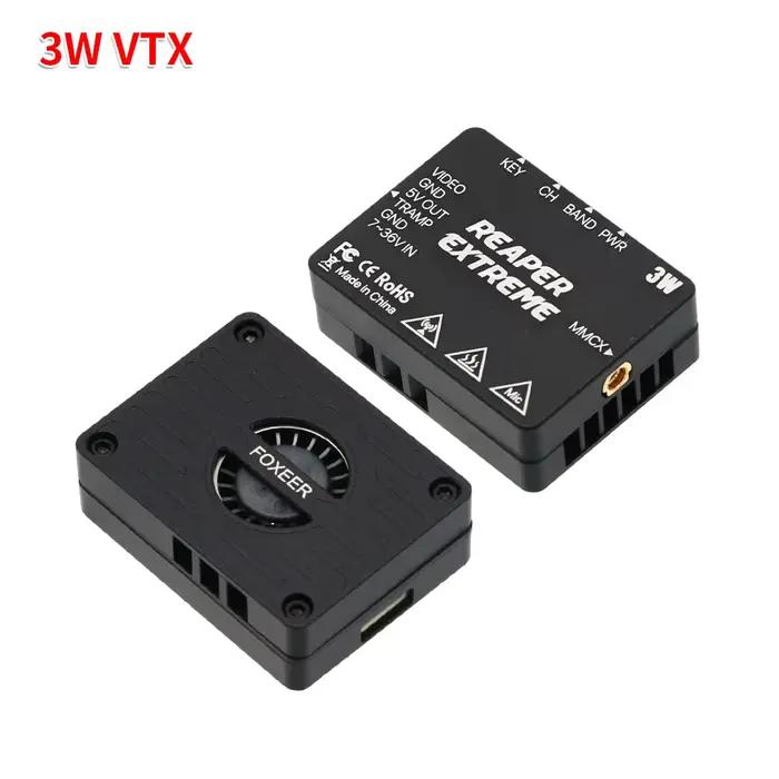 Émetteur FPV FOXEER Reaper Extreme 2.5W 3W 5W 10W pour drone FPV