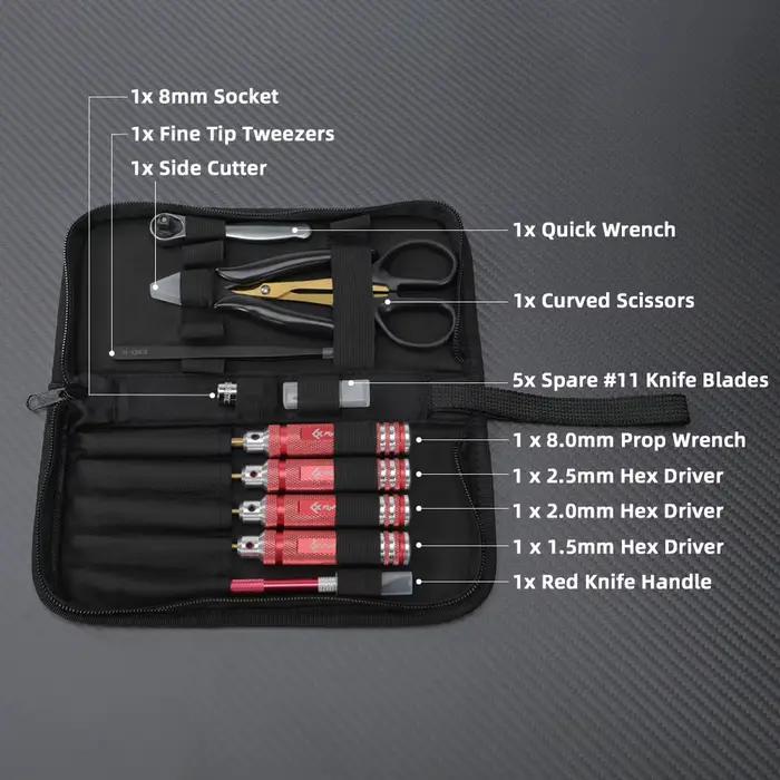 Kit d'outils FlyFishRC pour cadre de quadricoptère FPV DIY RC Racing Freestyle