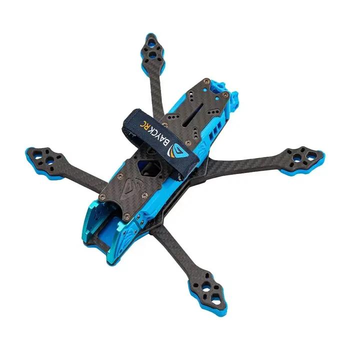 Drone de course FPV HawkSpeed SEAS HARKS DC avec cadre de 5 pouces, bras de 6 mm et hélices de 5 pouces pour passionnés de vol et photographes aériens