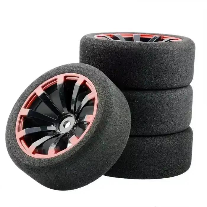 Pour HSP HPI 1/10 voiture RC sur route 12mm hexagone RC voitures de course accessoires 4 pièces ensemble