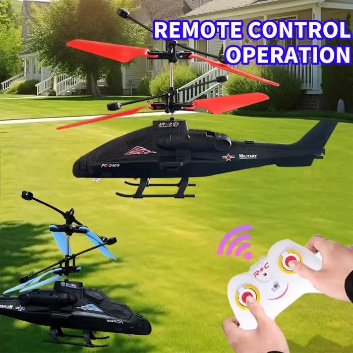Jouet hélicoptère télécommandé magique contrôlé à la main 360 ° Mini drone UFO rotatif avec lumières LED