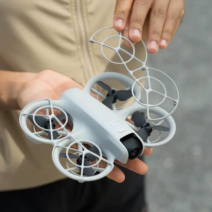 Protège-hélice d'origine en okoumé pour DJI Neo drone accessoire pour sécurité et durabilité en vol occasions spéciales
