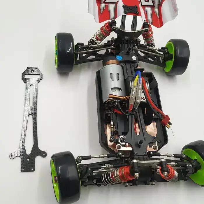 LC Racing fibre de carbone haut orthèse pont EMB-1 EMB-MT 2.0mm 1:14 RC voiture
