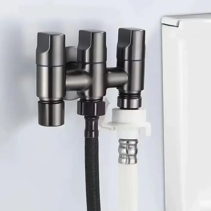 Valve d'angle à 3 voies, technologie avancée pour un contrôle Stable du débit d'eau avec la vanne de dérivation multifonctionnelle à trois voies