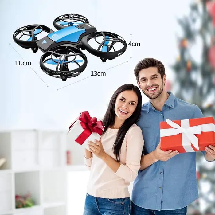 Drone 4DRC V8 WIFI FPV grand Angle HD 4K caméra hauteur tenir RC pliable quadrirotor hélicoptère cadeau jouets