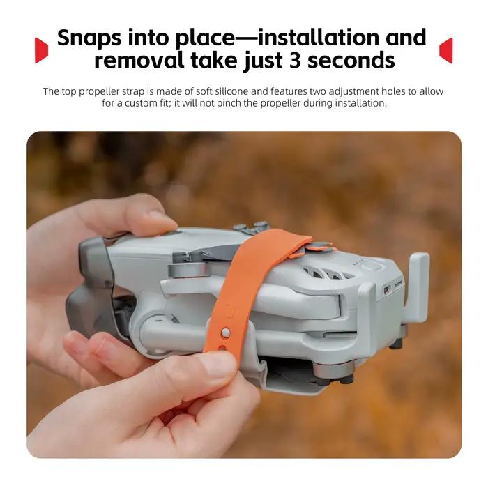 Support d'hélices STARTRC pour DJI Lito 1/X1 protection hélices drone sécurité fixations sangles de sécurité accessoire drone sécurité occaions spéciales