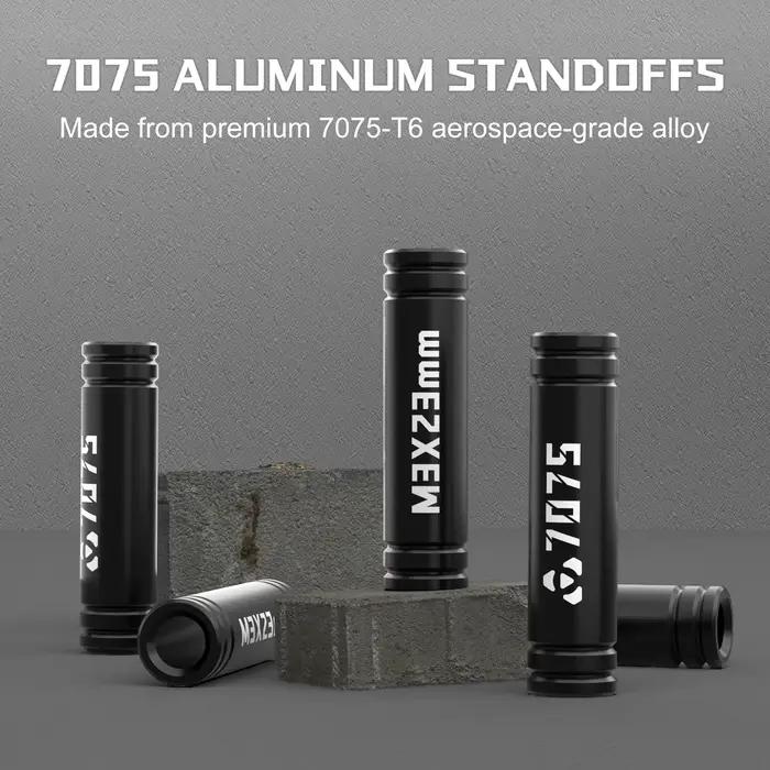 Colonne en aluminium DolphinRC 7075 pour drones de course ultra-légère et haute résistance spéciale racing double extrémité personnalisable