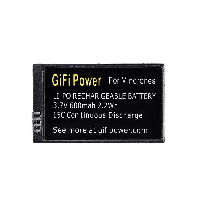 Batterie Lipo de remplacement 3.7V 600mAh 15C pour Mini Drones Parrot Mambo Jumping Sumo et Rolling Spider