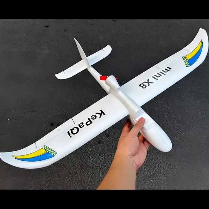 Surfer X8 Mini Version 800mm Drone Planeur à Voilure Fixe Électrique Télécommandé pour l'Initiation et la Pratique