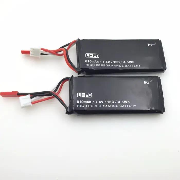 Batterie Li-po 7.4V 610mAh Chargeur Drone Hubsan X4 H502S H502E Accessoires Pièces Détachées Occasions Spéciales