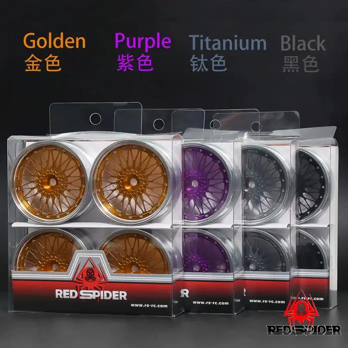 1/10 roues de course RC pneus jantes en métal Hub12mm Hex pour 1:10 RC sur voiture de route Tamiya TT01 TT02 XV01 XV02 PTG-2 HSP HPI Kyosho