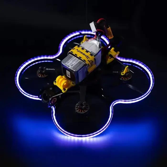 Bee35 Meteor LED V2 Système d'éclairage RVB haute luminosité pour drones FPV et modèles RC avec plusieurs effets
