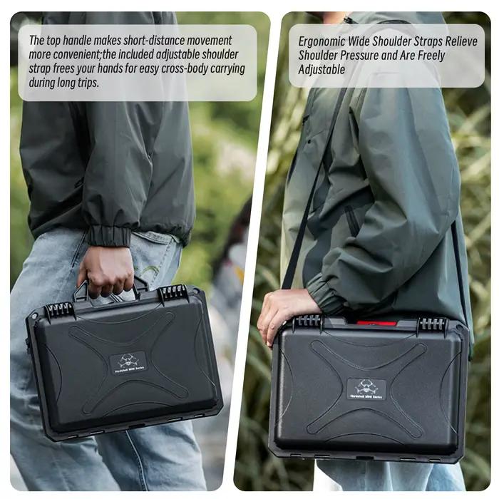 Boîte de protection antidéflagrante étanche pour DJI Mini 5 Pro drone coque double couche accessoire étui de transport pour contrôleurs d'écran RC-N3 RC2 occasions spéciales