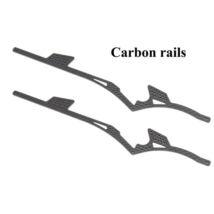Kit de châssis LCG en carbone RC Performance